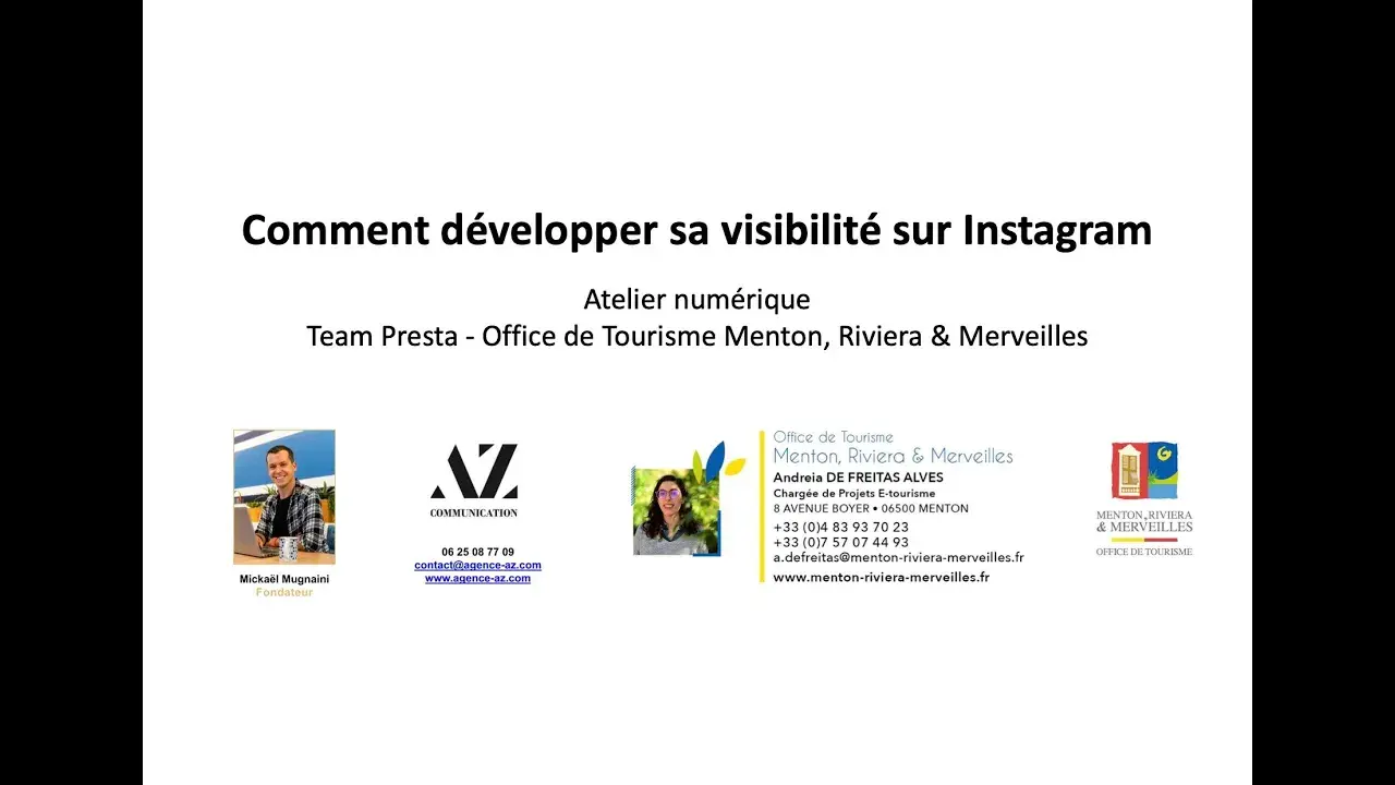 Replay : Comment développer sa visibilité sur Instagram ?
