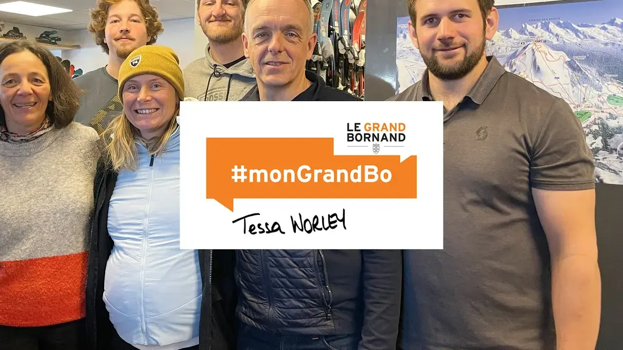 #monGrandBo avec Tessa WORLEY - Tessa joue les skiwoman