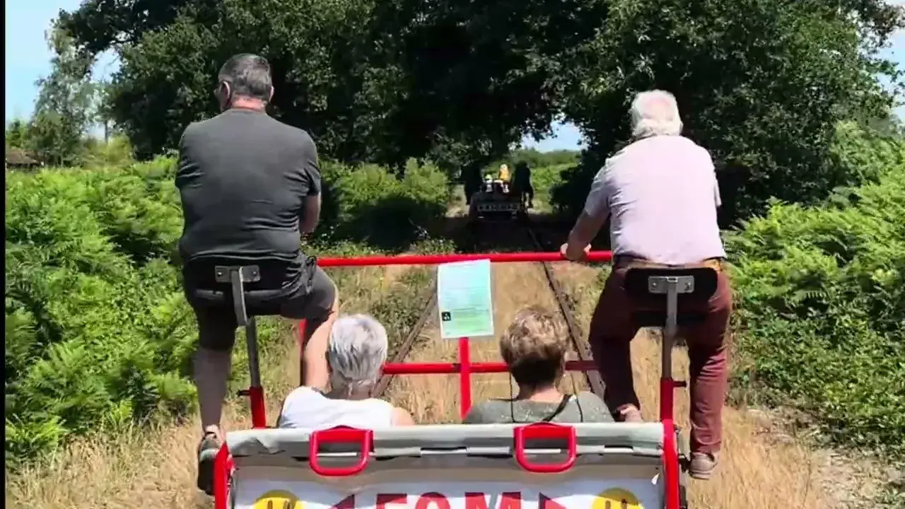 vélorail de l'armagnac