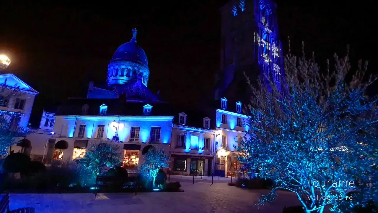 Parcours Lumière de la ville de Tours