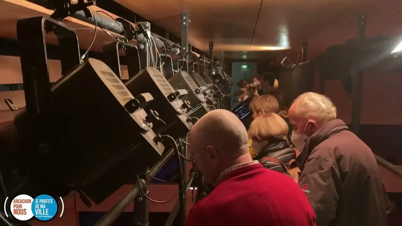"Arcachon pour Nous "Les coulisses du Théâtre Olympia
