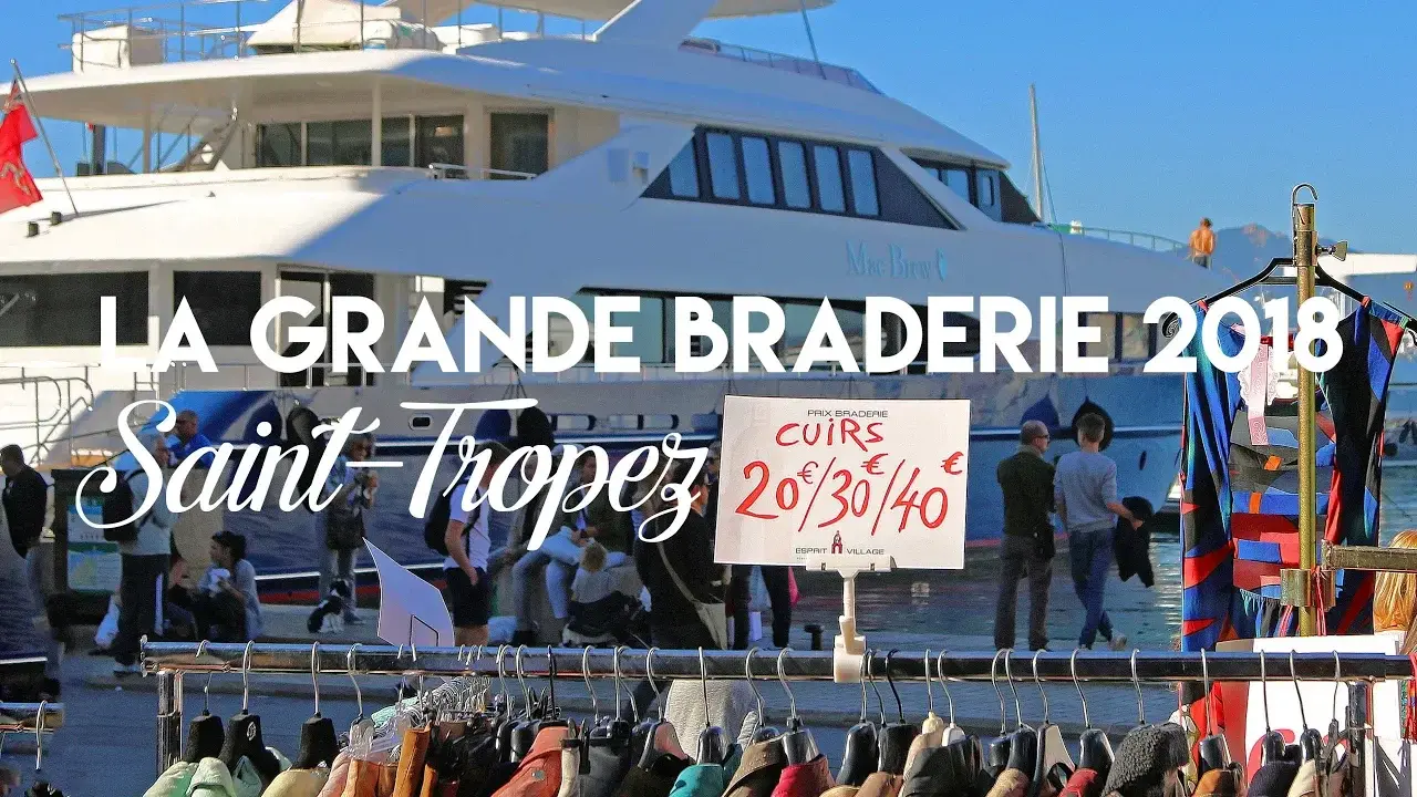 Braderie de Saint-Tropez 2018