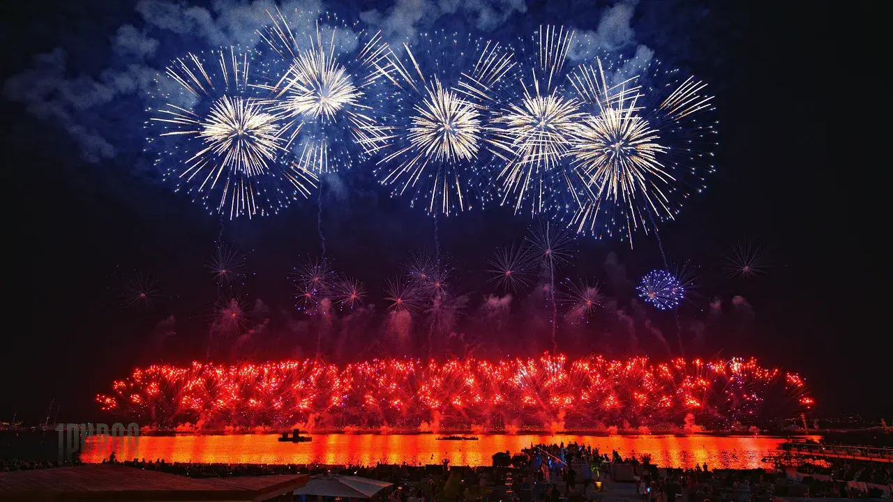 Cannes Fireworks Competition 2025 - Ikebun, Team Japan!