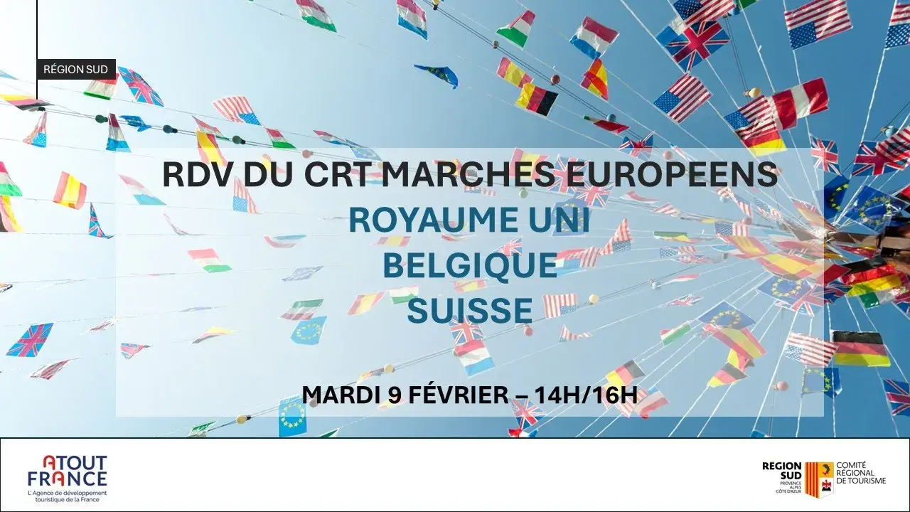 RDV du CRT #2 Marchés Grande-Bretagne, Suisse et Belgique