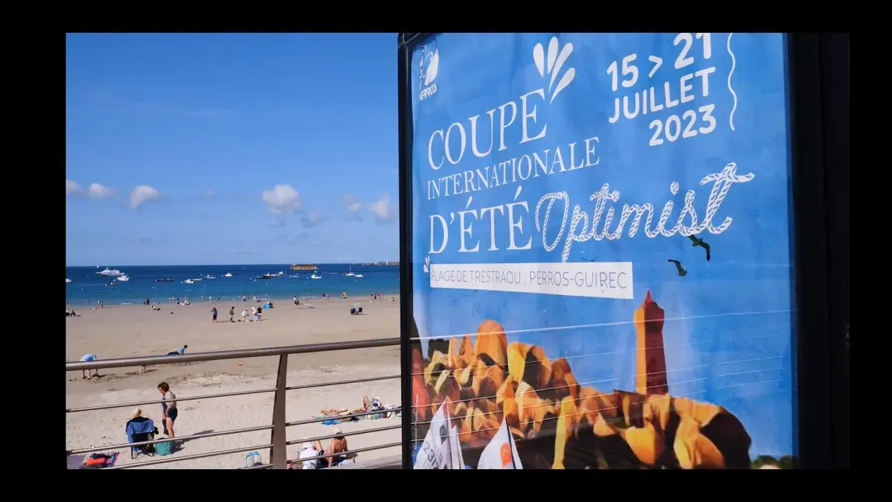 Coupe Internationale d'été d'Optimist 2023 à Perros-Guirec