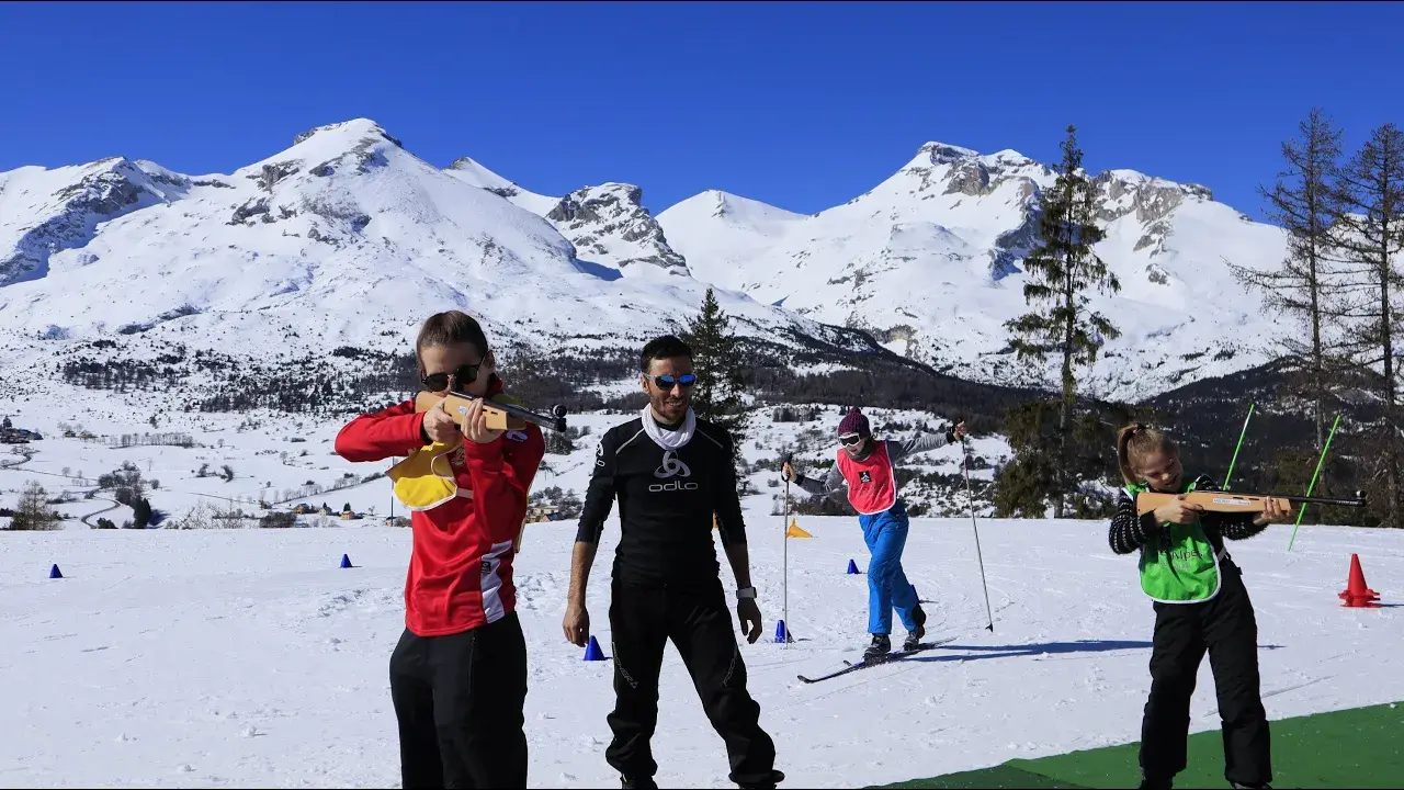 initiation au ski de fond et biathlon dès 9 ans sur le domaine nordique du dévoluy