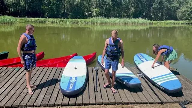 De belles vacances, au bord du lac de Rillé !