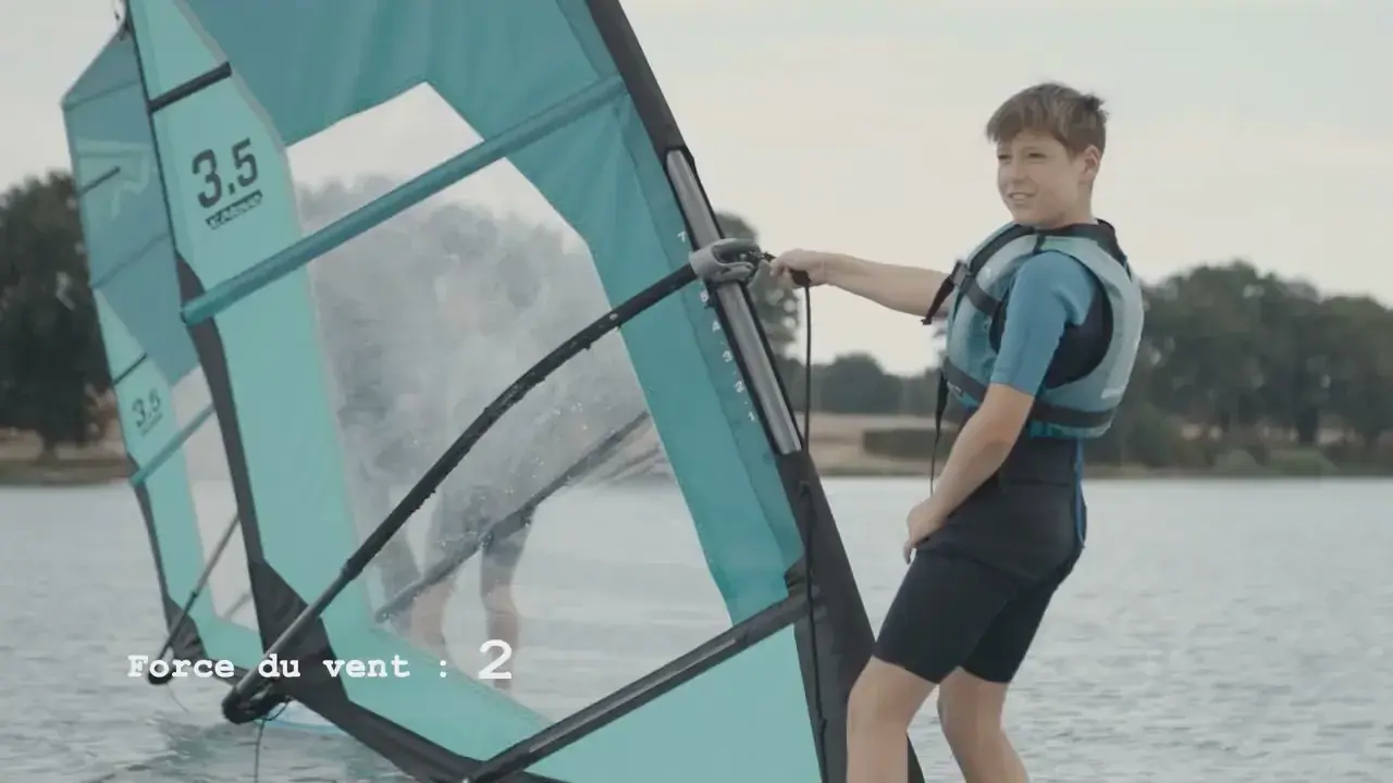 Planche à voile à La Rincerie