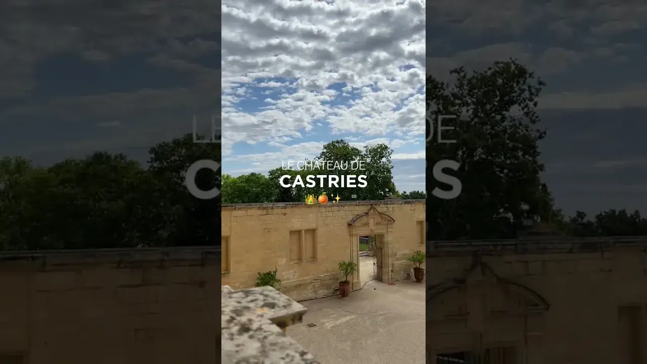Château de Castries, près de Montpellier