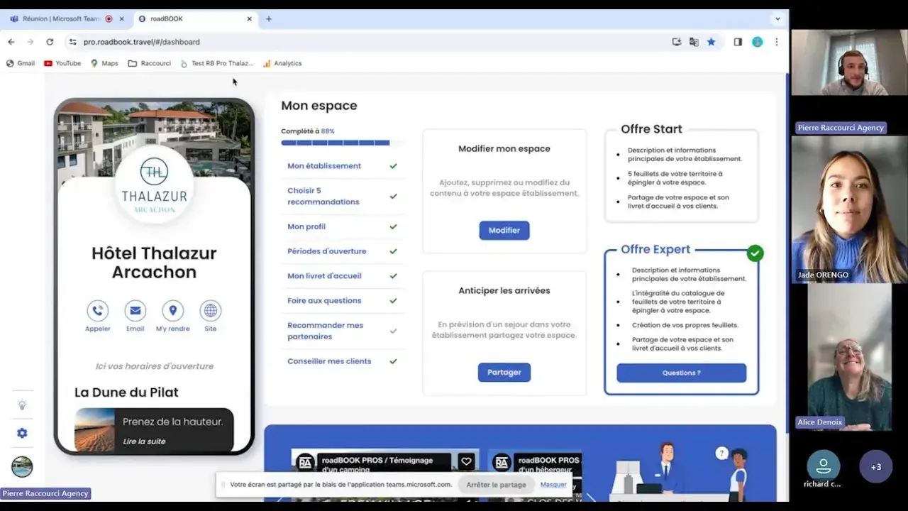 Webinaire roadBOOK hôteliers - créez votre livret d'accueil numérique !