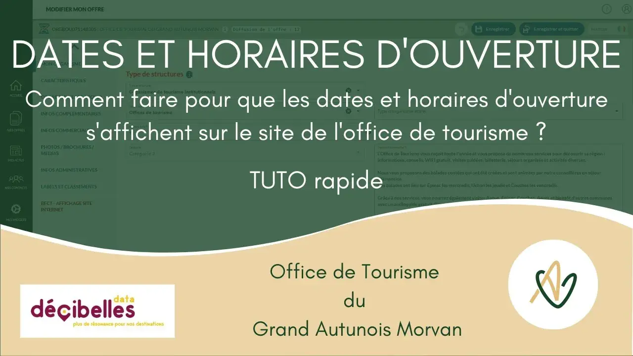 TOUS LES BORDEREAUX: How to index opening dates and times?