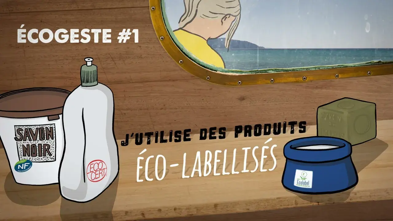 Ecogeste #1 : J’utilise des produits éco-labellisés