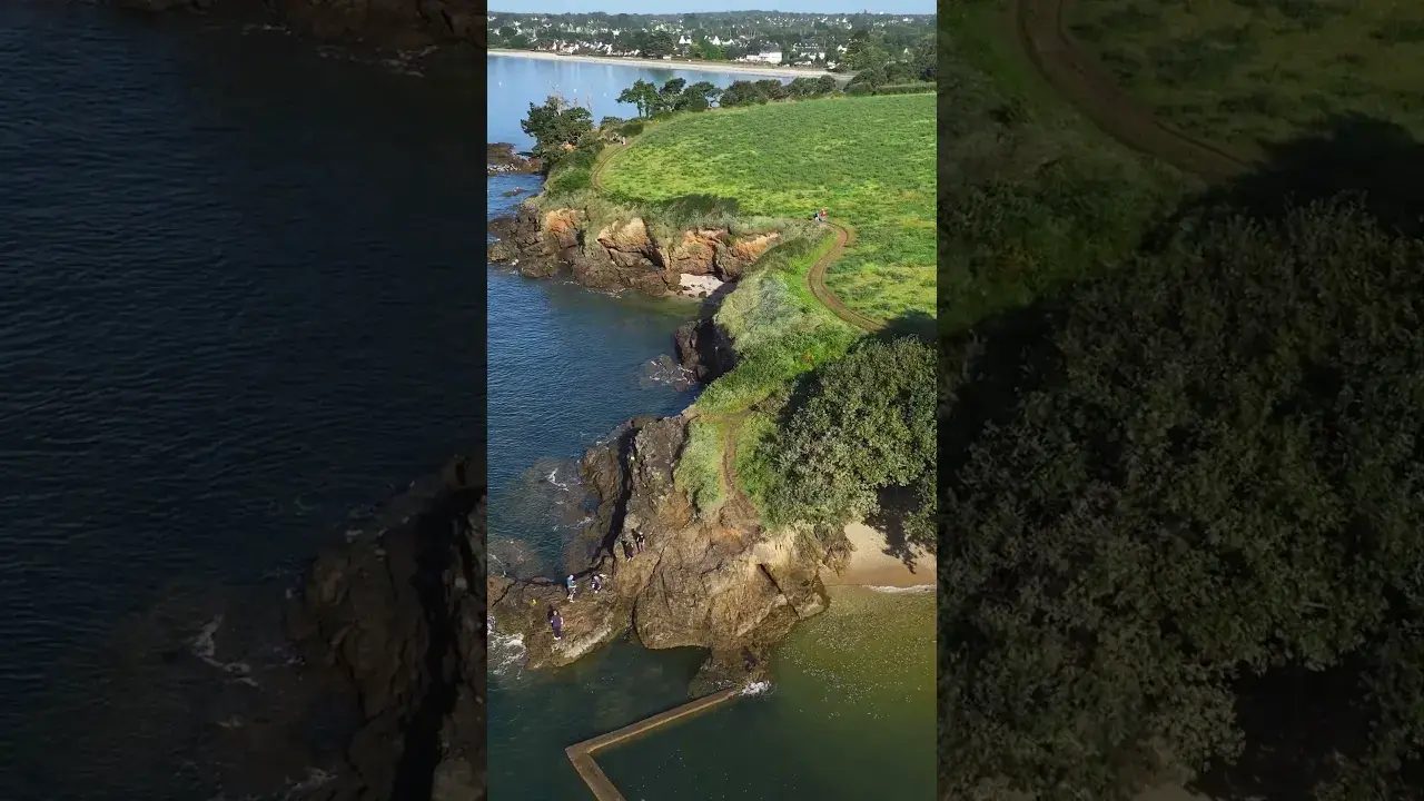 Plage de Kerleven et Pointe Saint Laurent