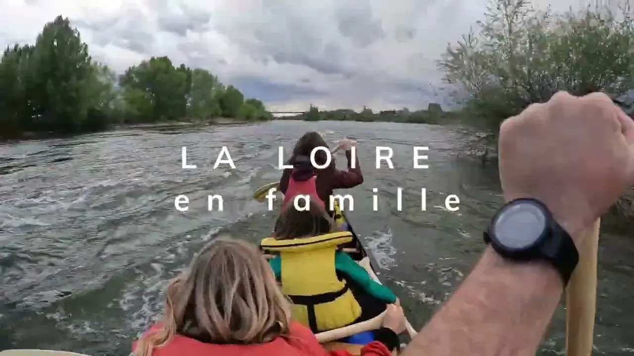 sur la loire en famille