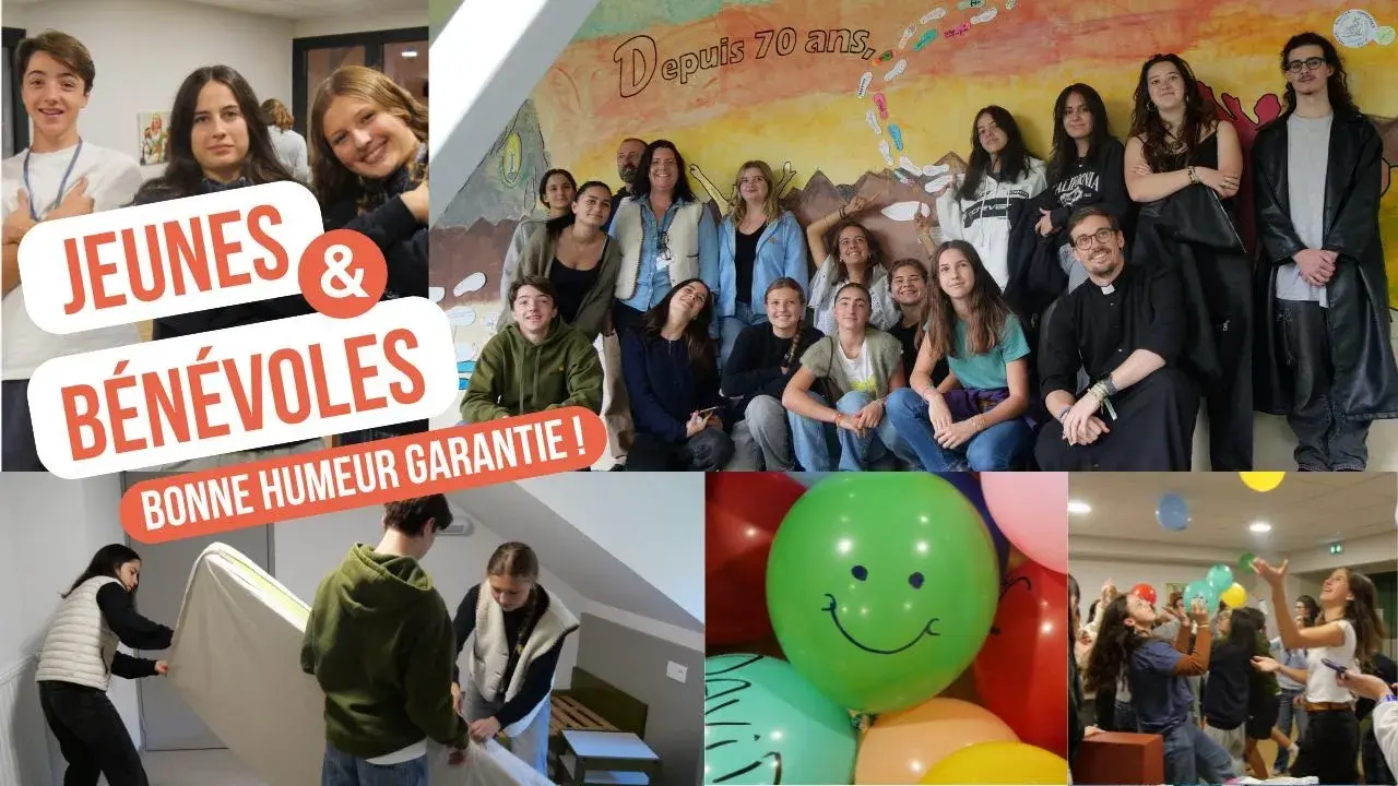 "Vous, vous les bénévoles, votre joie, on en raffole !"