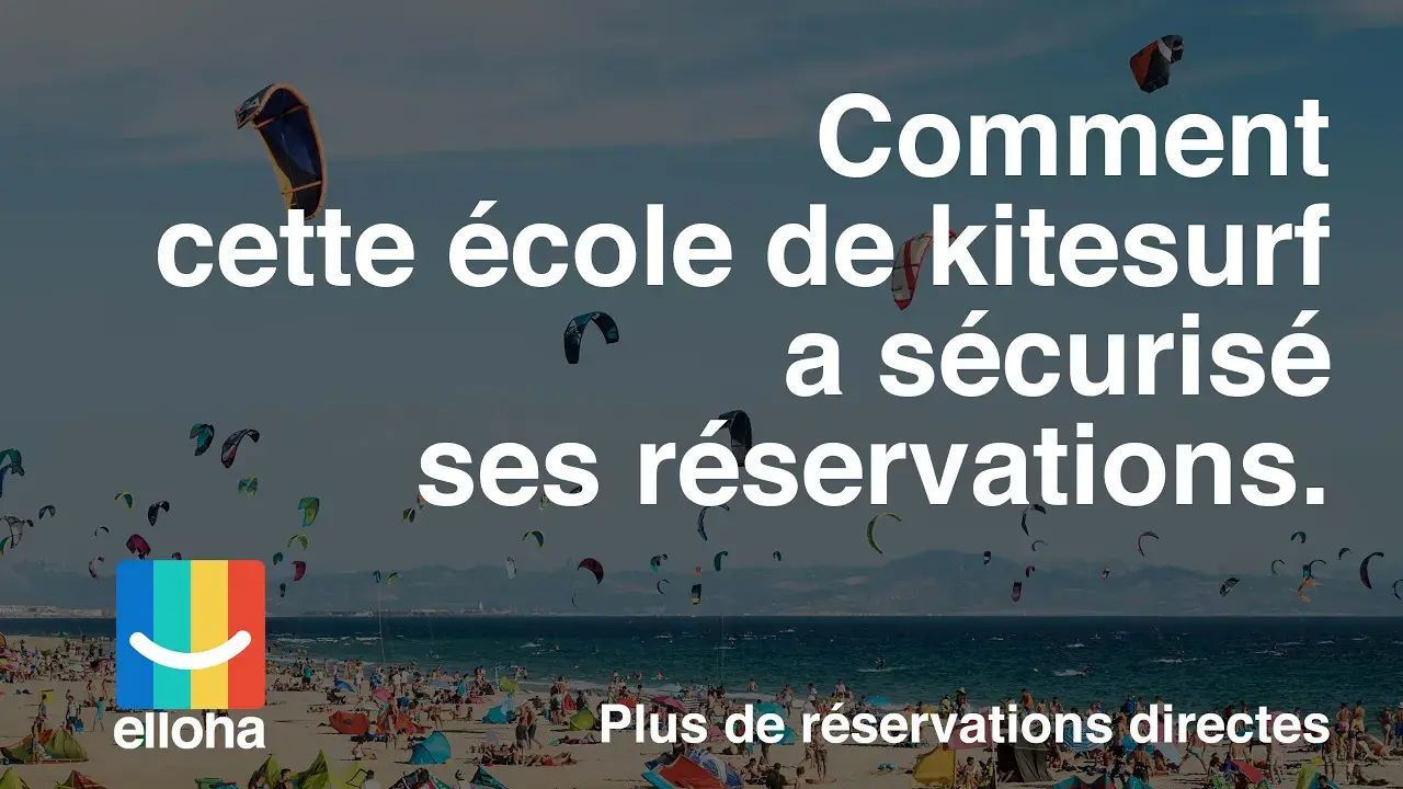Cette école de kitesurf garantit ses remplissages avec elloha
