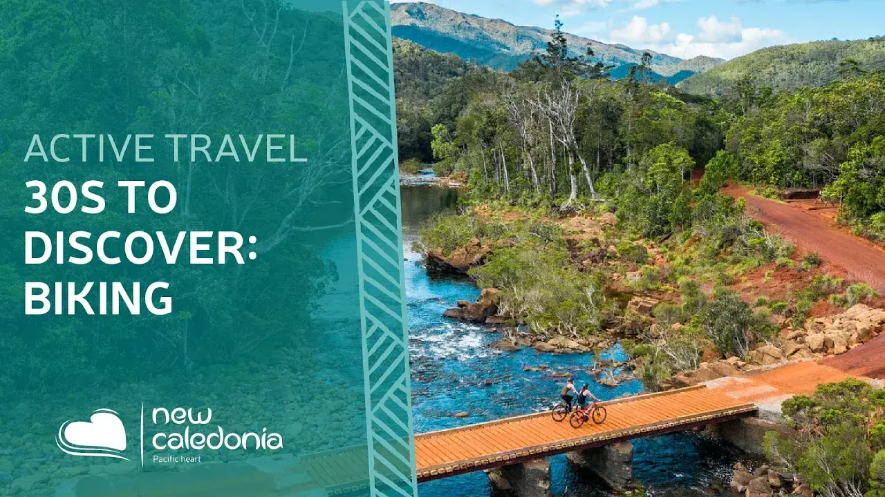 30 seconds to discover : Moutain biking in New Caledonia