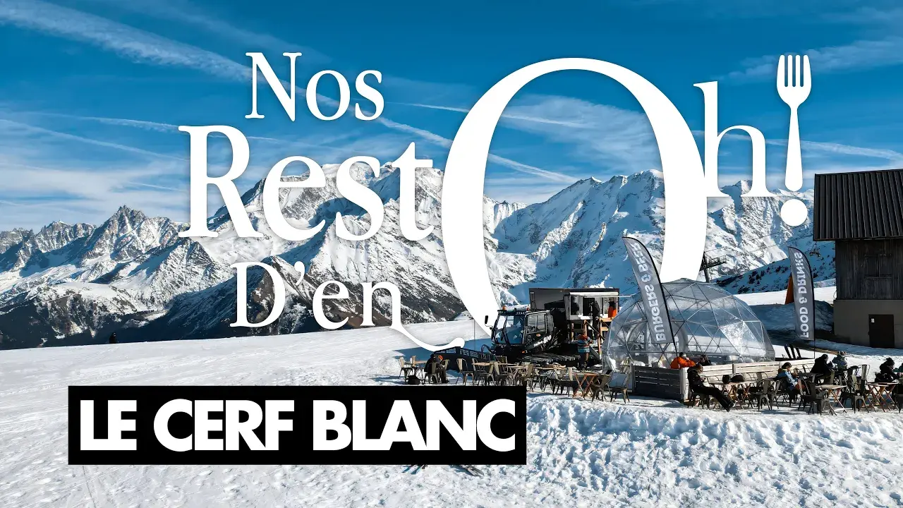 Le Cerf Blanc : un food truck dameuse sur les pistes de Saint-Gervais