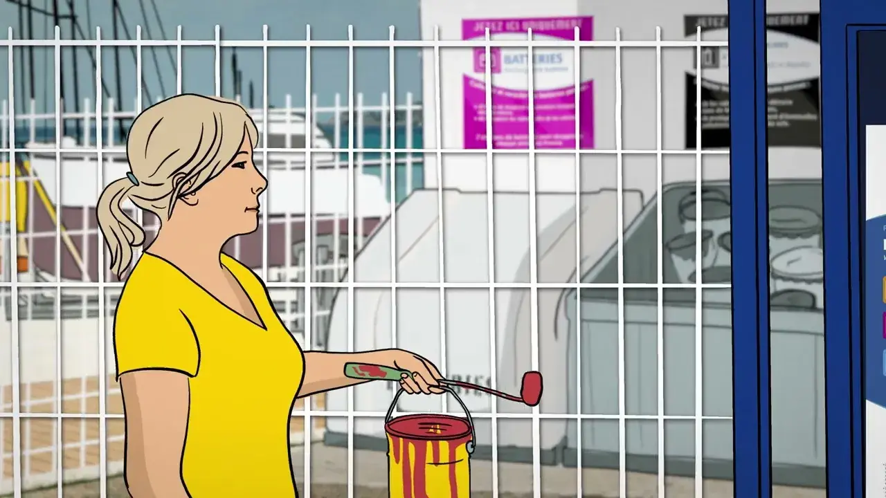 Ecogeste #5 : Je respecte les consignes du point propre lors du carénage