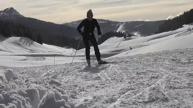 un hiver au plateau des glières !