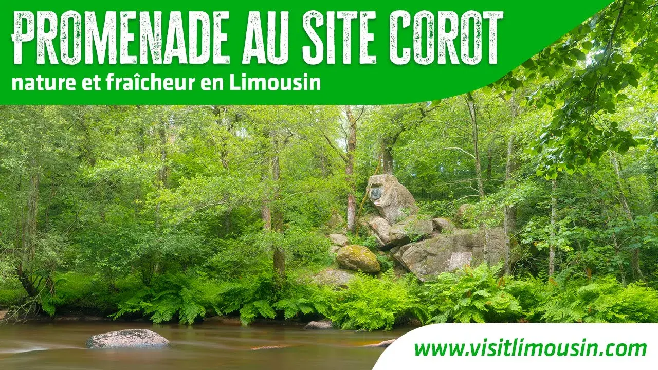 Promenade au Site Corot 🐶🌿 – Nature et fraîcheur en Limousin