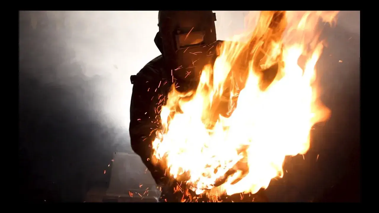 One rusty band  "Devil Cave"