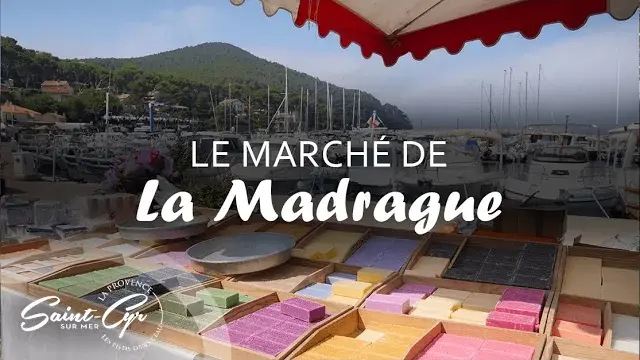 marché estival provençal du port de la madrague