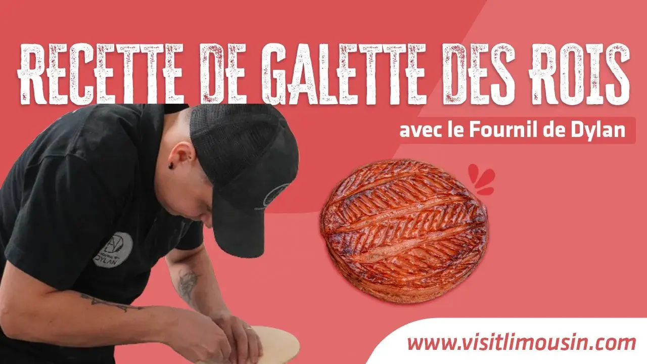 Recette Galette des Rois - Fournil de Dylan x VisitLimousin
