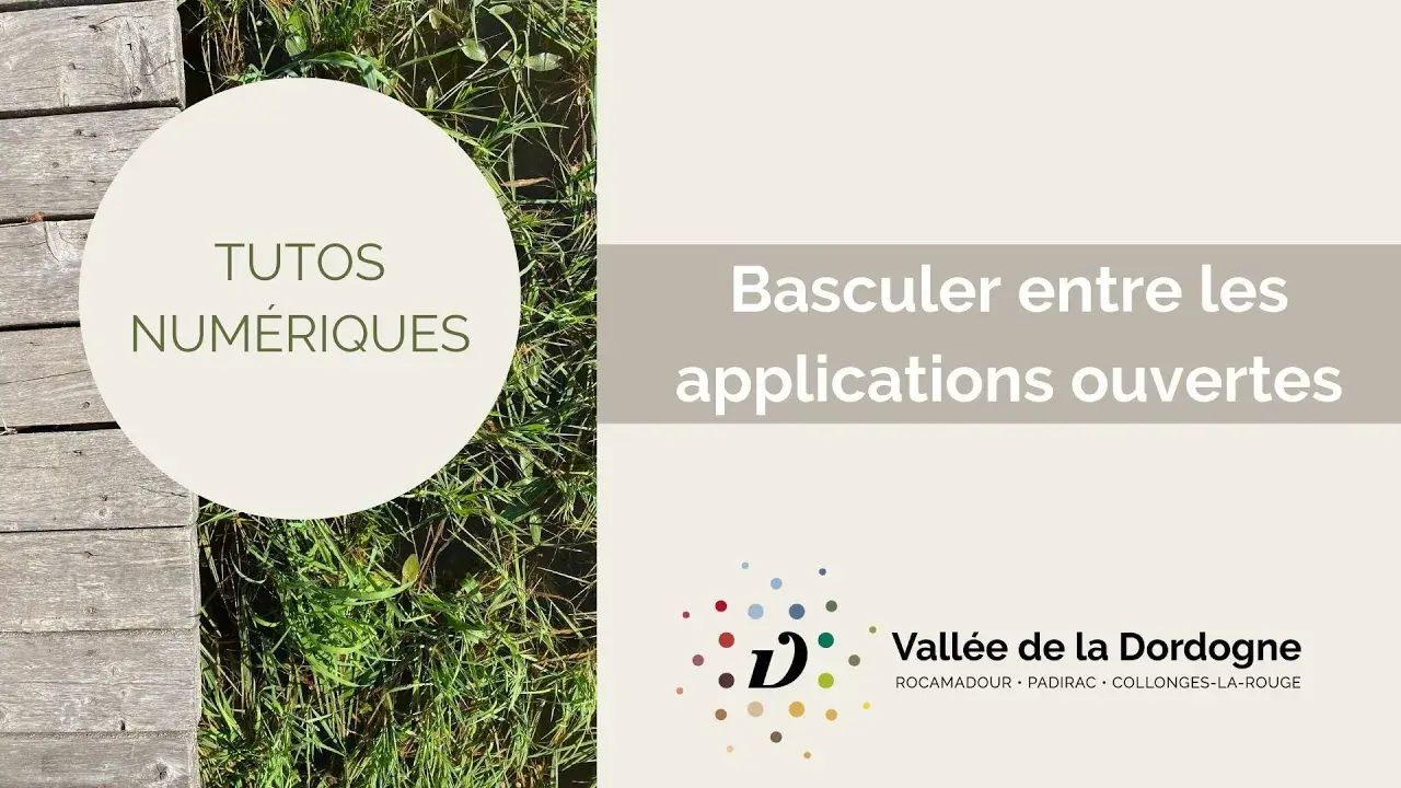 Basculer entre les applications ouvertes