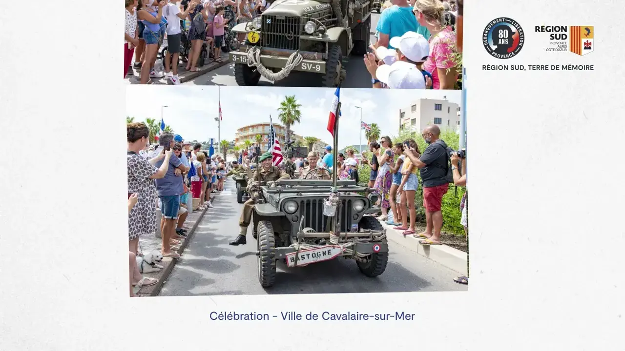 1944-2024 : la Région Sud célèbre les 80 ans du débarquement en Provence !