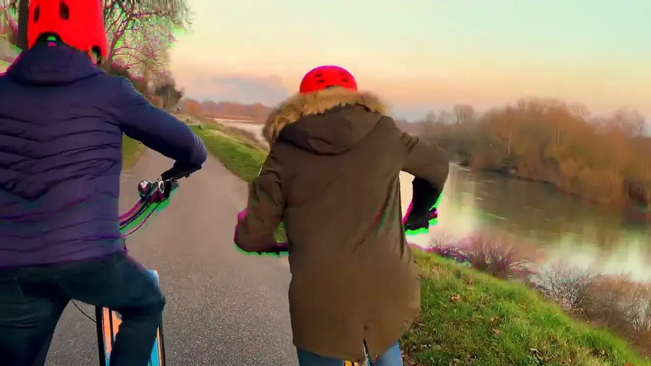 en balade avec trott in loire