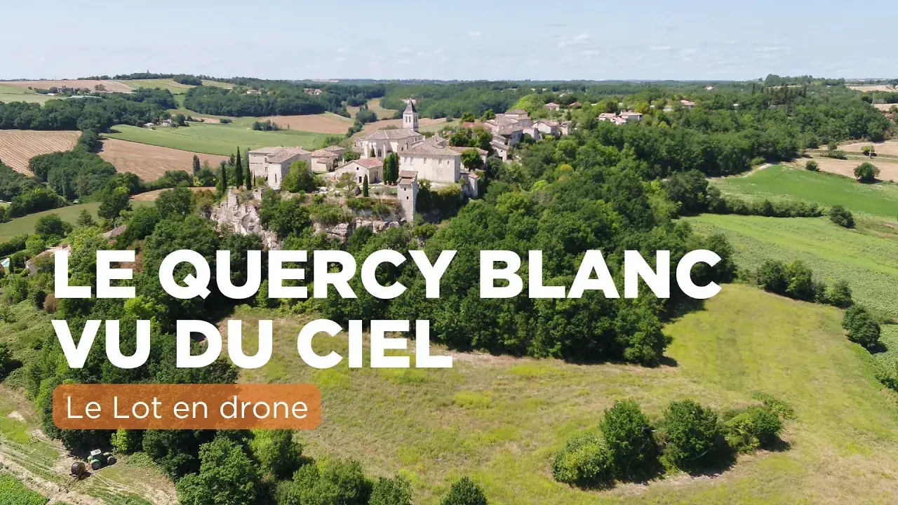 Le Quercy Blanc vu du Ciel