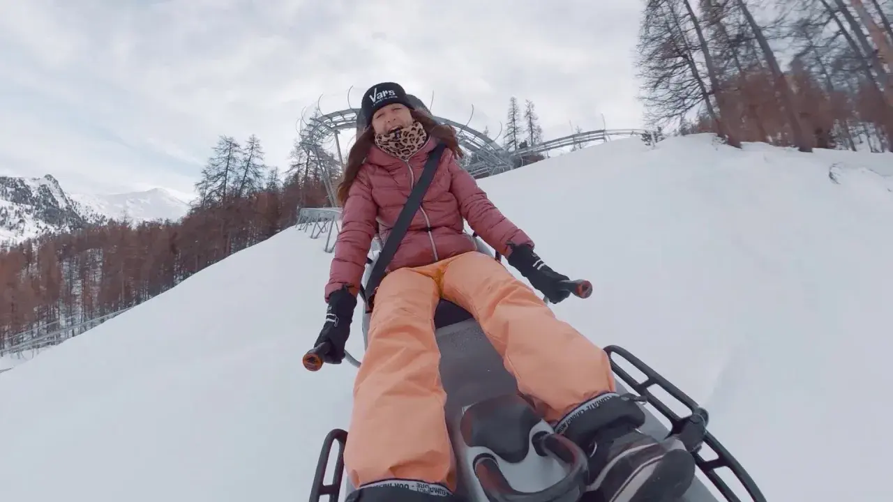 La luge du Caribou - Vars