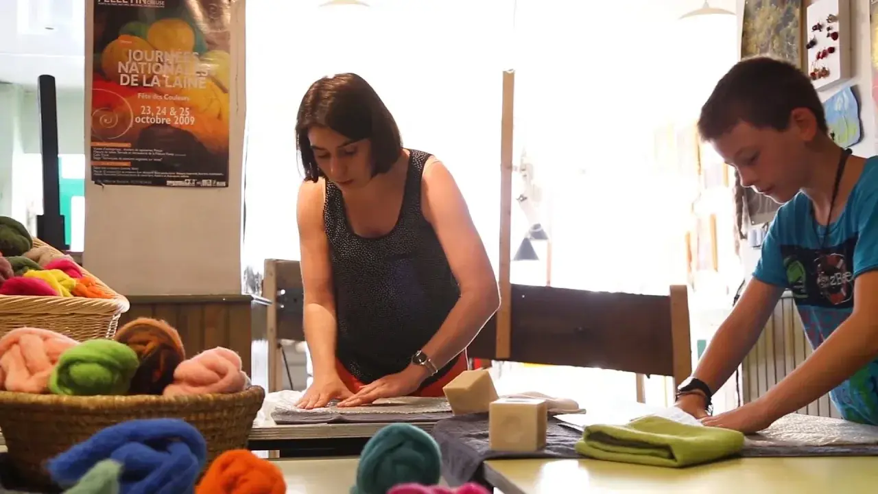 Coup de coeur Creuse : Edwige Fleury, les savoir-faire de la laine