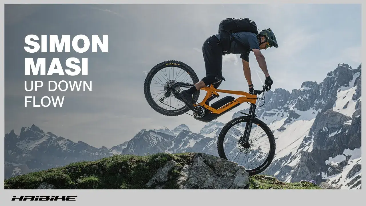 SIMON MASI - UP DOWN FLOW - VTTAE Haibike à travers les Portes du Soleil