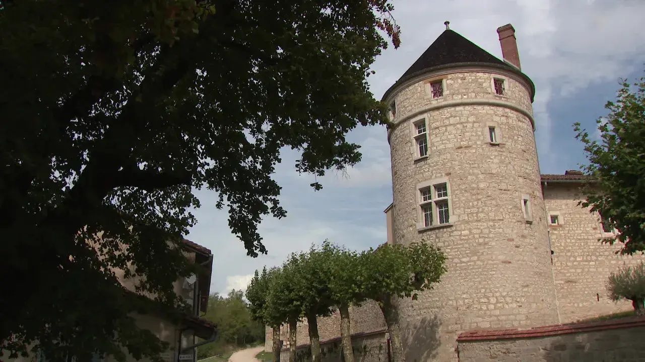 Visite du château de Treffort dans l'Ain