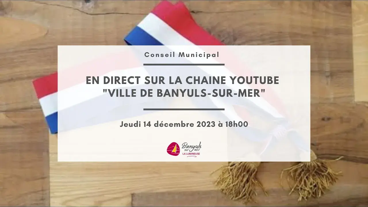 Conseil Municipal - 14 décembre 2023