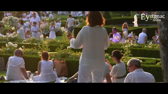 Pique-niques blancs - Eyrignac et ses Jardins