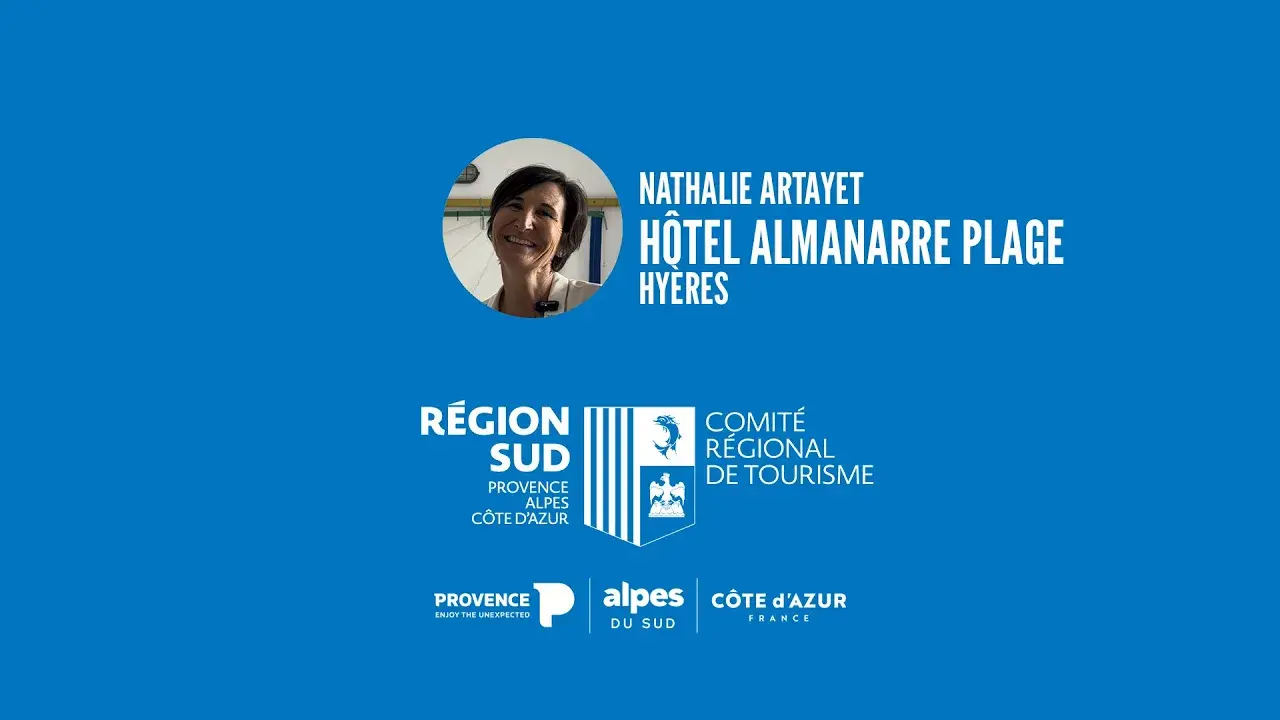 Nathalie Artayet, directrice de l'hôtel Almanarre Plage