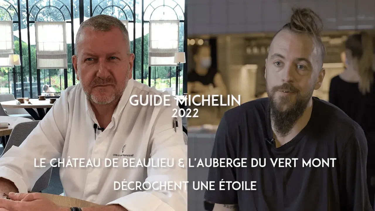 Guide Michelin 2022 : l'Auberge du Vert Mont et le Château de Beaulieu décrochent une étoile