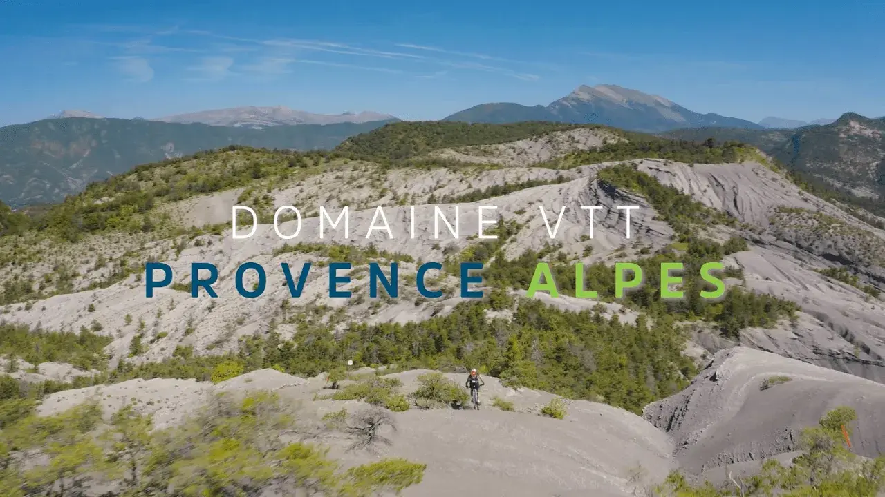 vidéo domaine vtt provence alpes