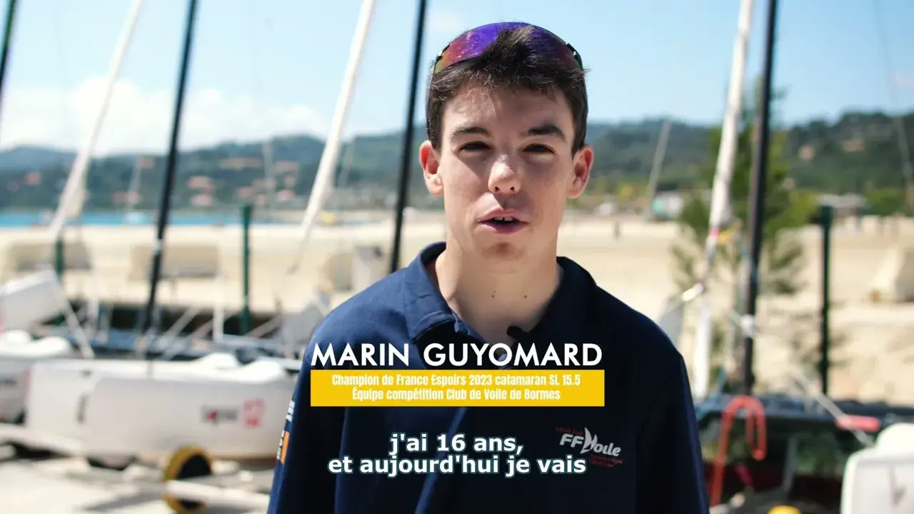 bormes les mimosas, plus belle baie du monde - interview marin guyomard