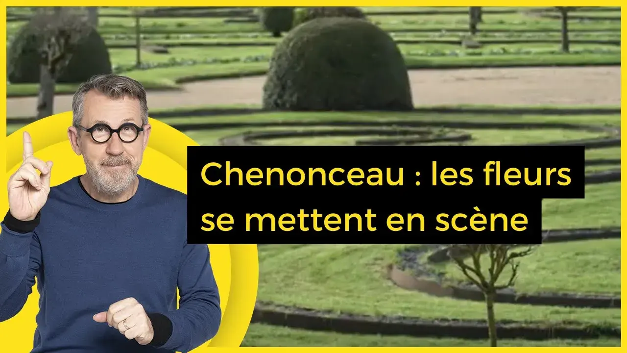 Chenonceau : les fleurs se mettent en scène - C Jamy