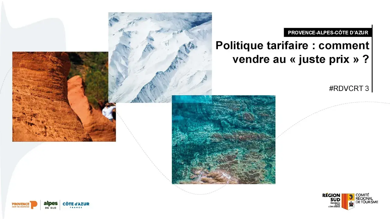 RDV du CRT n°3 – Politique tarifaire : comment vendre au « juste » prix ?
