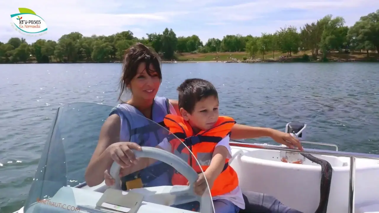 Le parc des loisirs de Léry Poses en Normandie