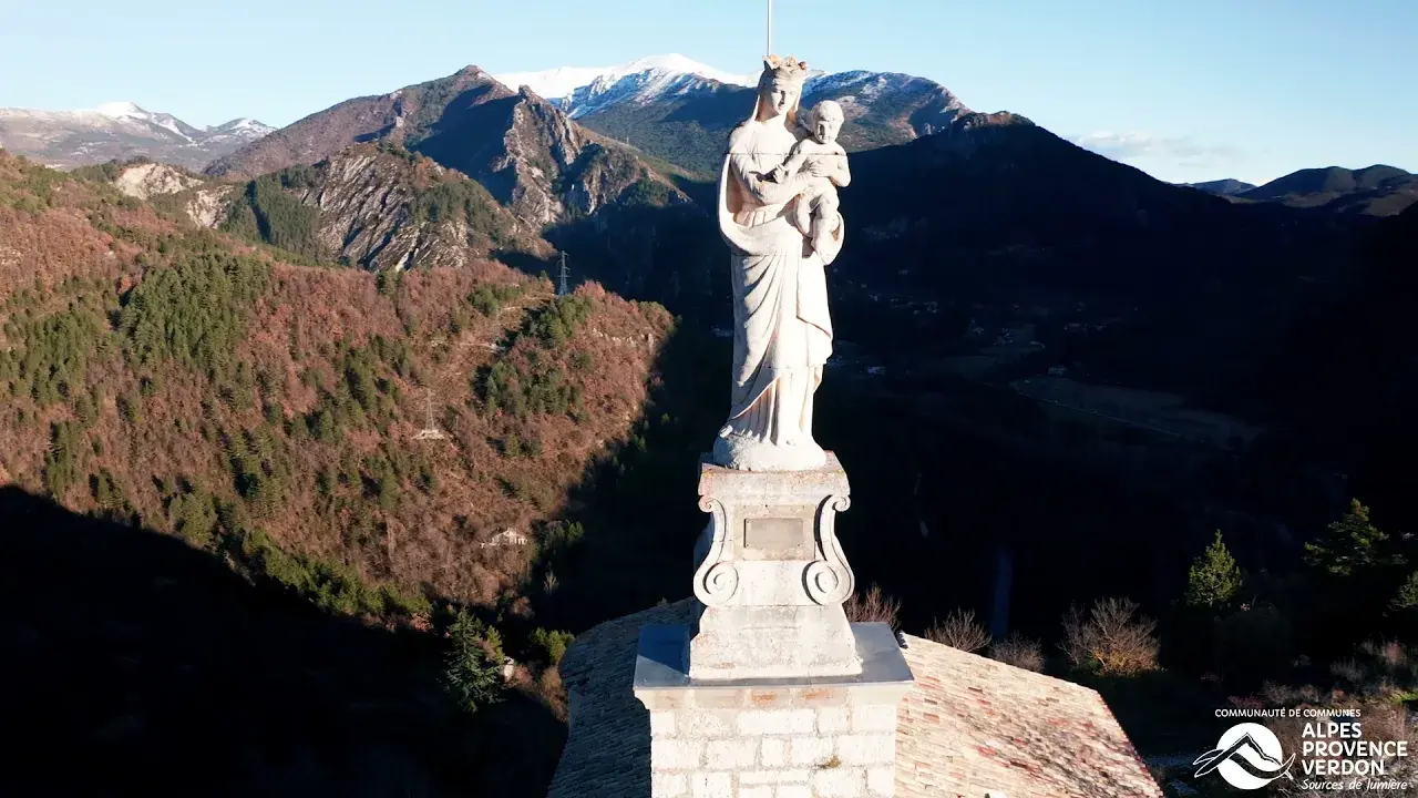 chapelle notre dame du roc - castellane