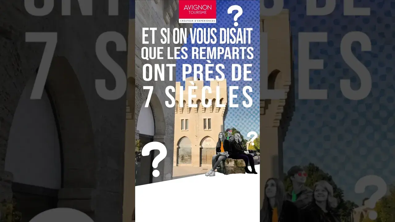 Curiosité n°10 - Et si on vous disait que les remparts d'Avignon ont près de sept siècles d'histoire ?