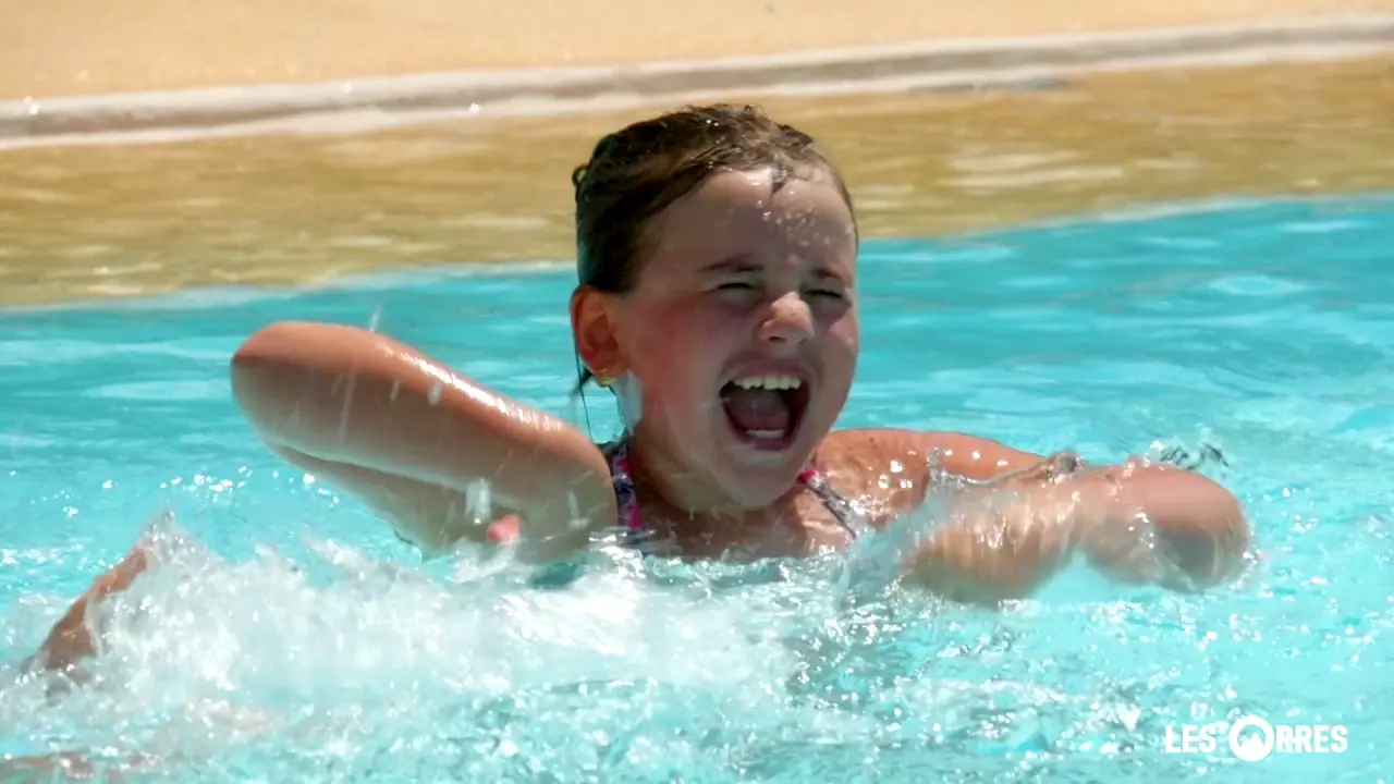 la piscine des orres en video