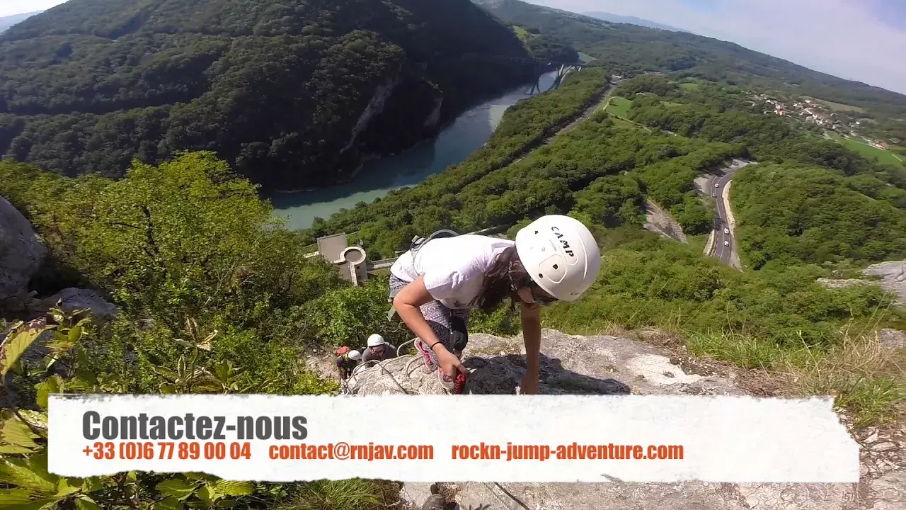 via ferrata dans le jura