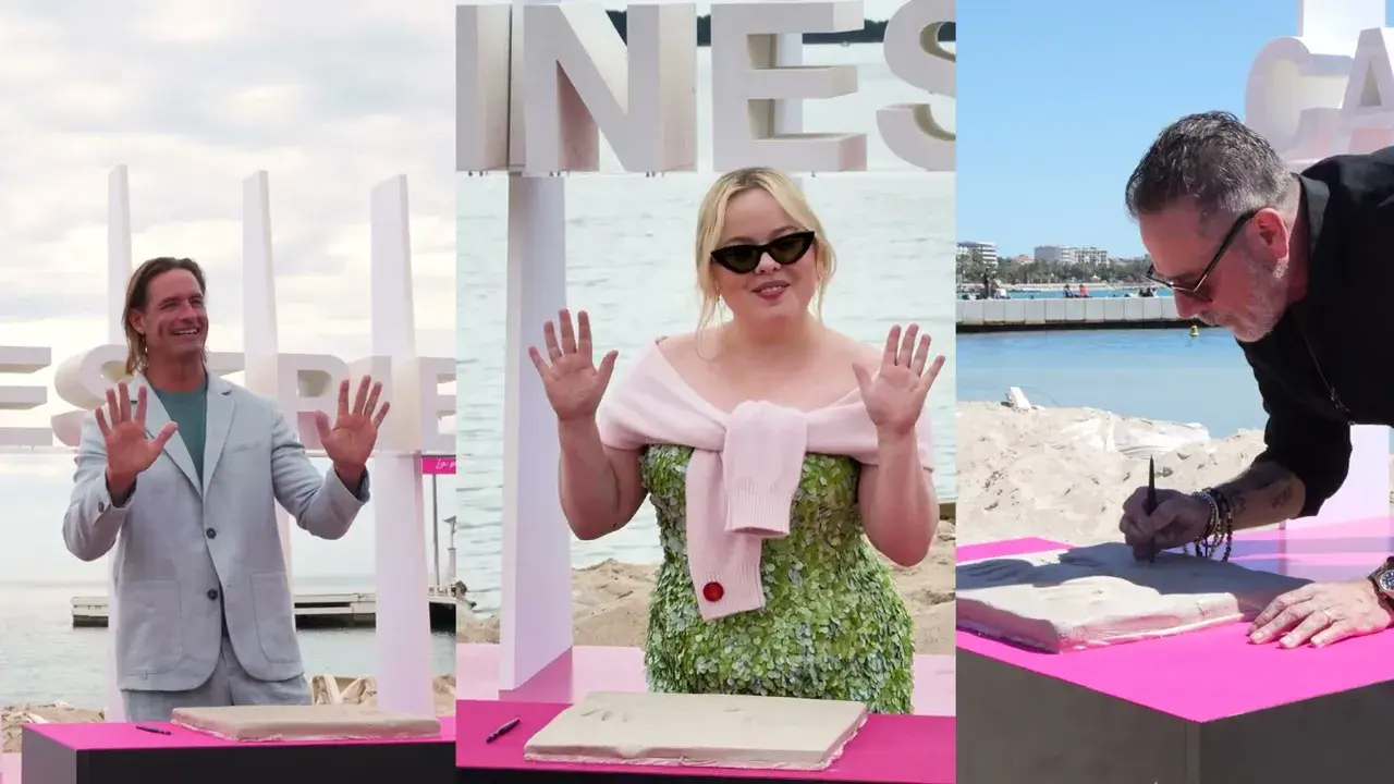 Les empreintes de mains de CANNESERIES édition 2025